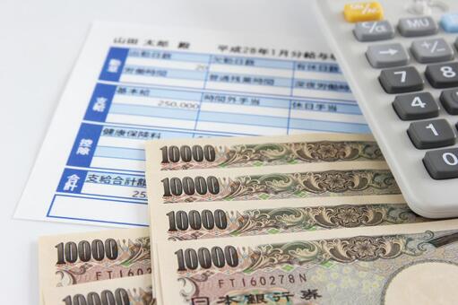 給料 の様子