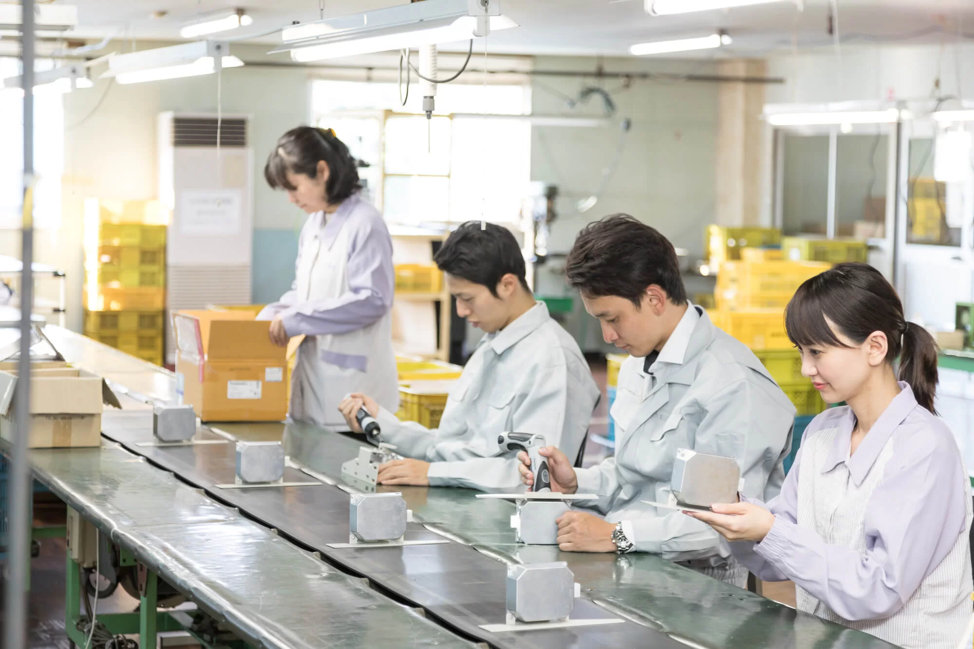 単純作業様子