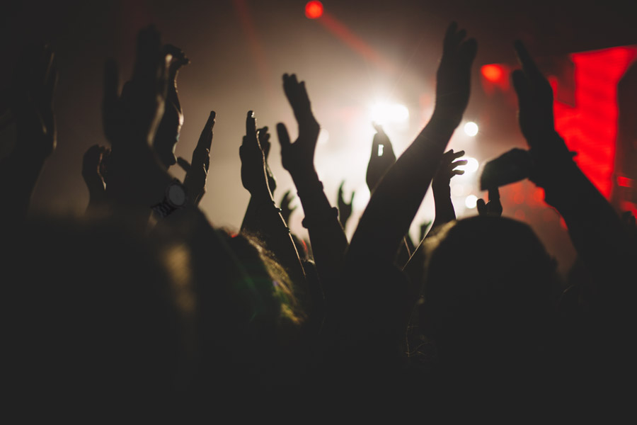 盛り上がっている様子