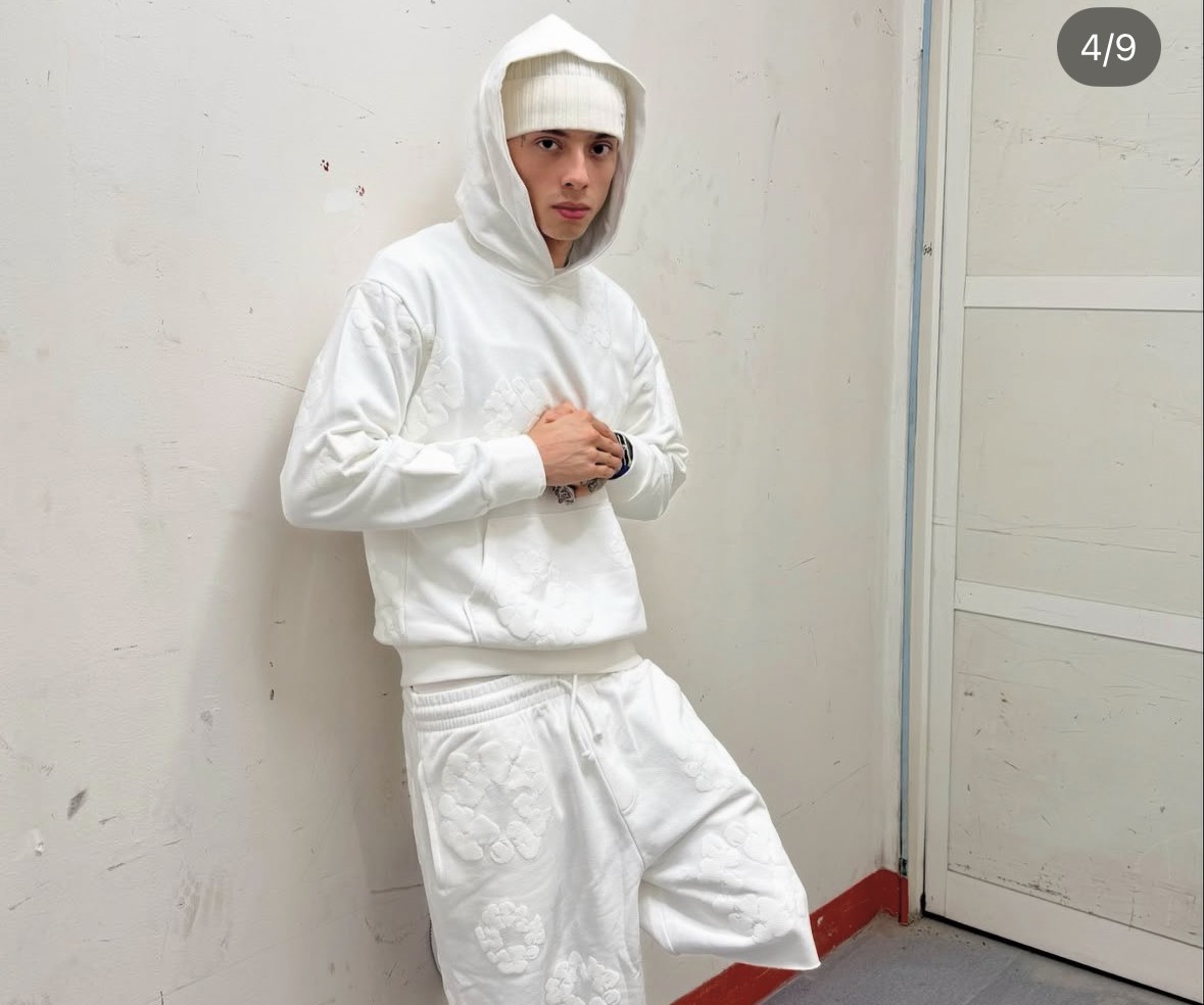 ラッパー着用パーカー